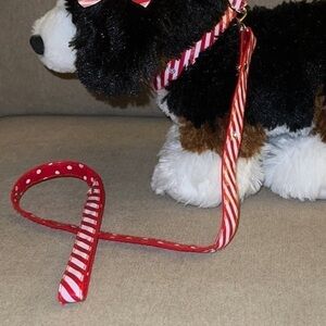 Build-a-Bear Striped Christmas Dog Accessories